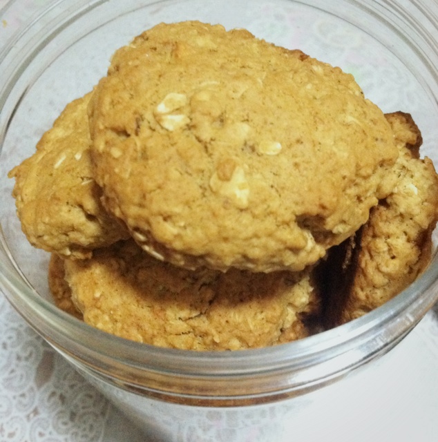蜂蜜红糖燕麦饼干（无油）
