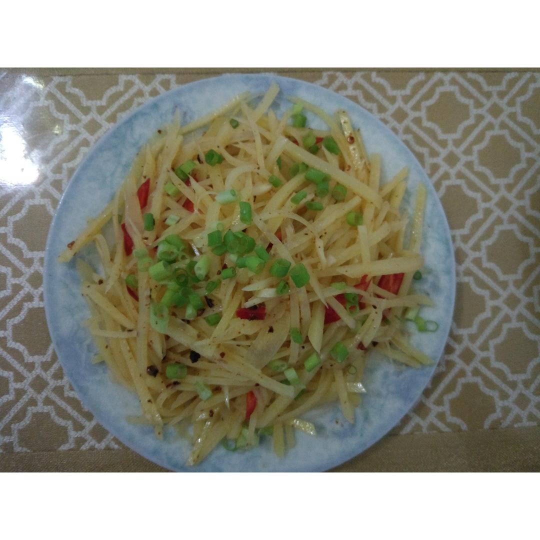 凉拌土豆丝