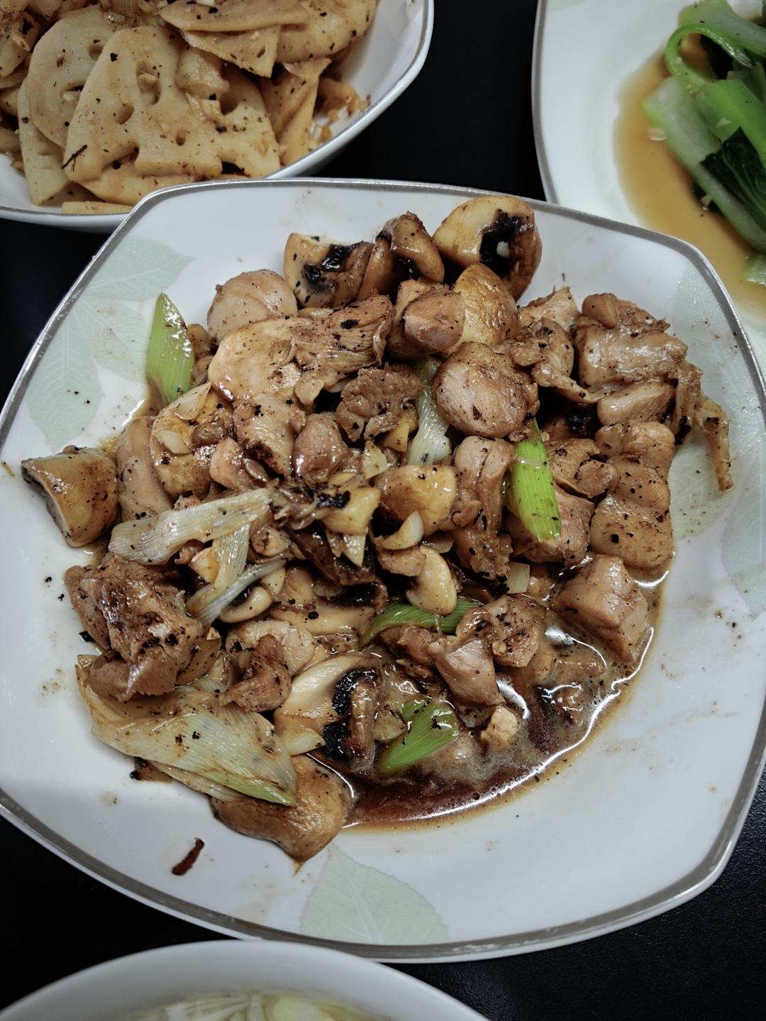 绝了～口蘑鸡腿真的好吃，简单快手