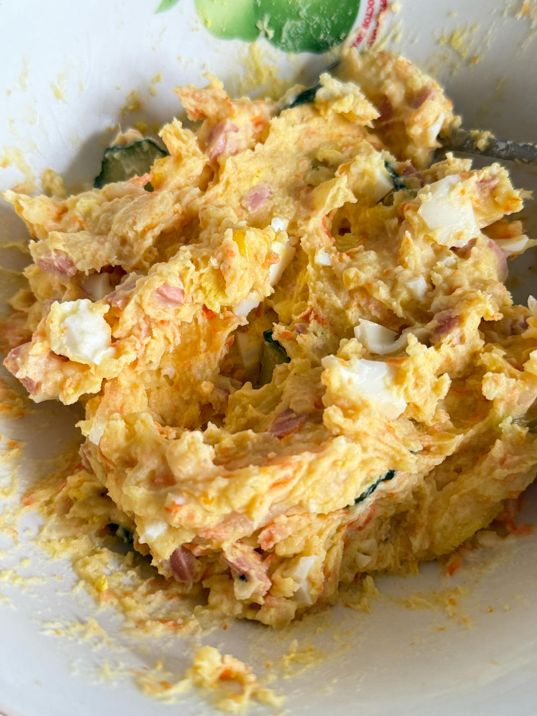 🔥爆好吃的鸡蛋土豆泥沙拉