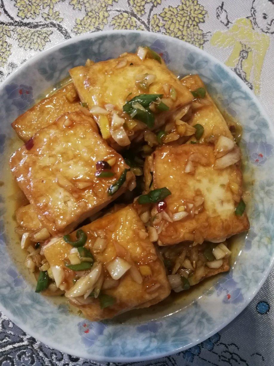 家常煎豆腐