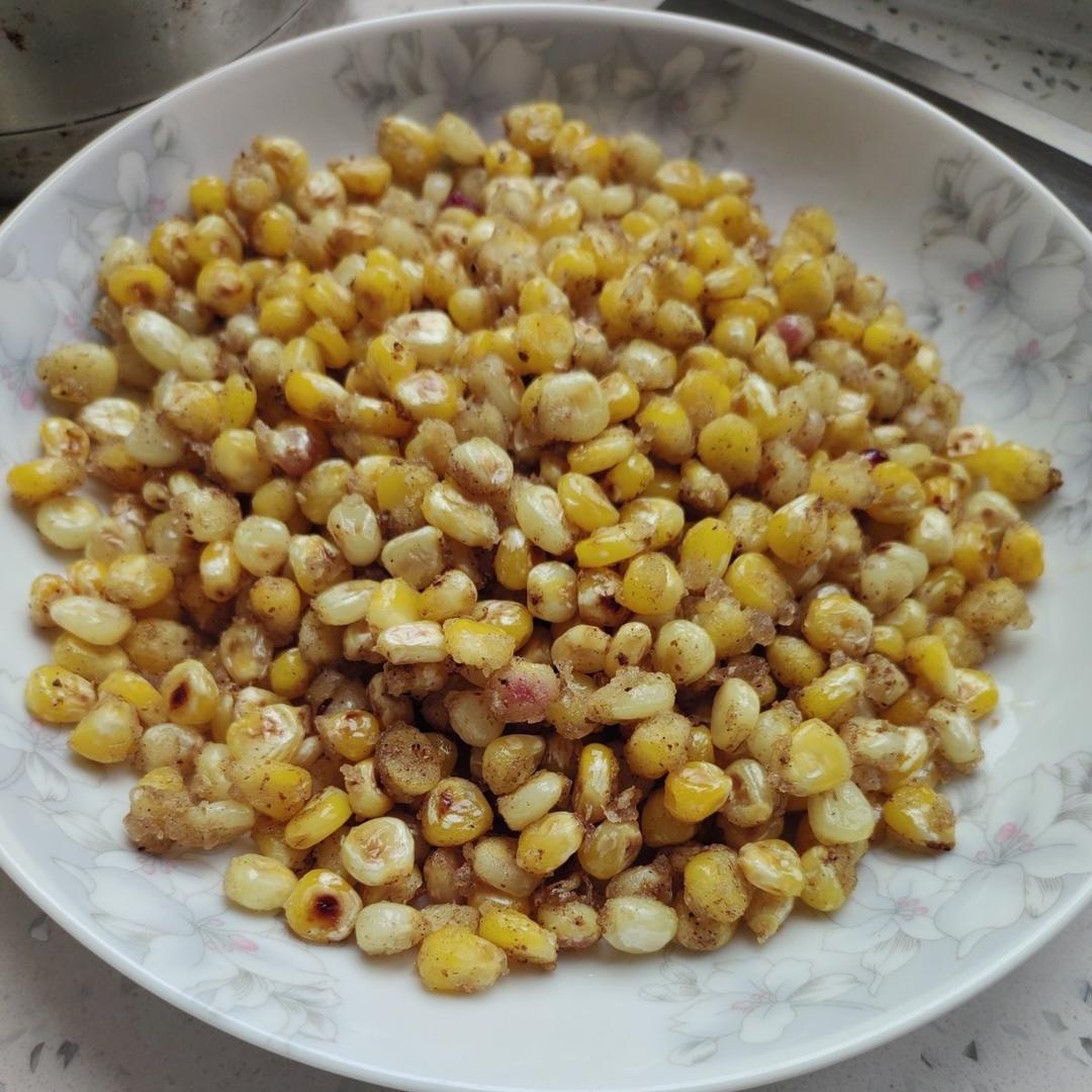 越吃越香❗️超美味的椒盐玉米粒，一学就会～