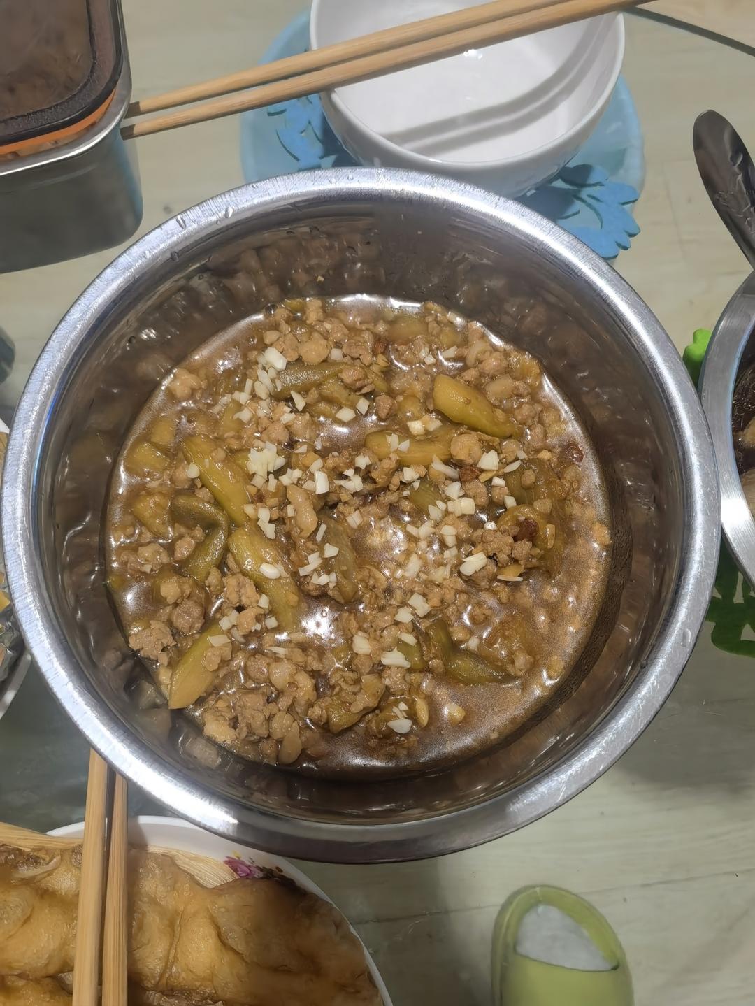 超级下饭酱香味肉末茄子