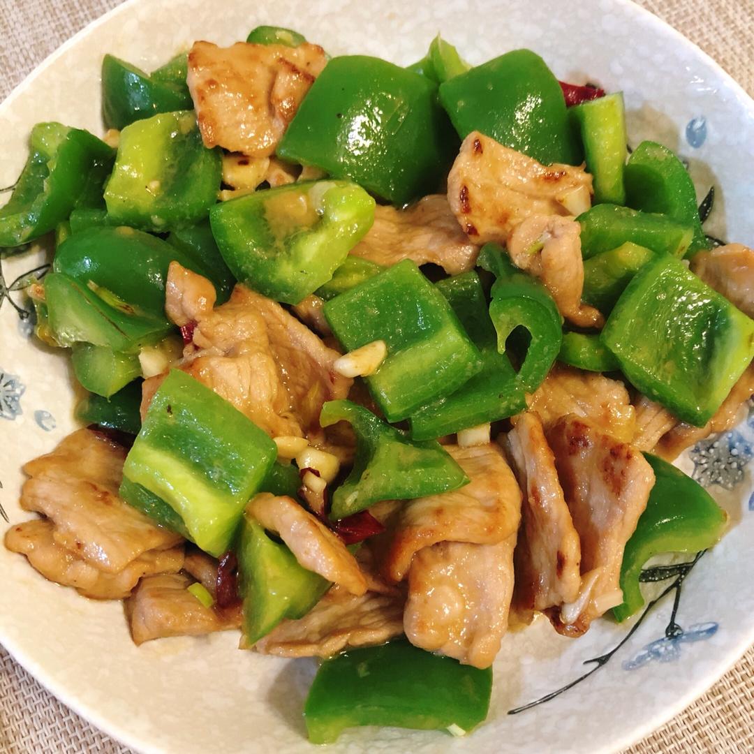 青椒炒肉