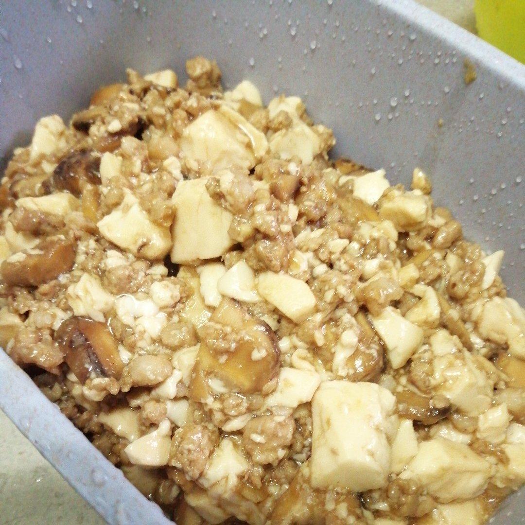香菇肉末豆腐