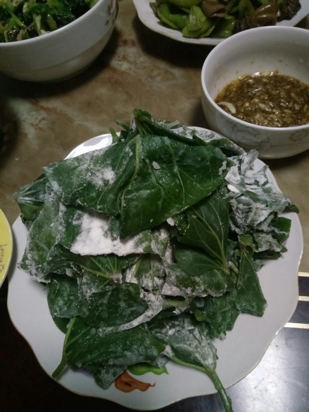 蒸菜不上火一红薯叶（地瓜叶