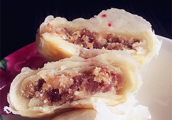 酥皮火腿月饼的做法