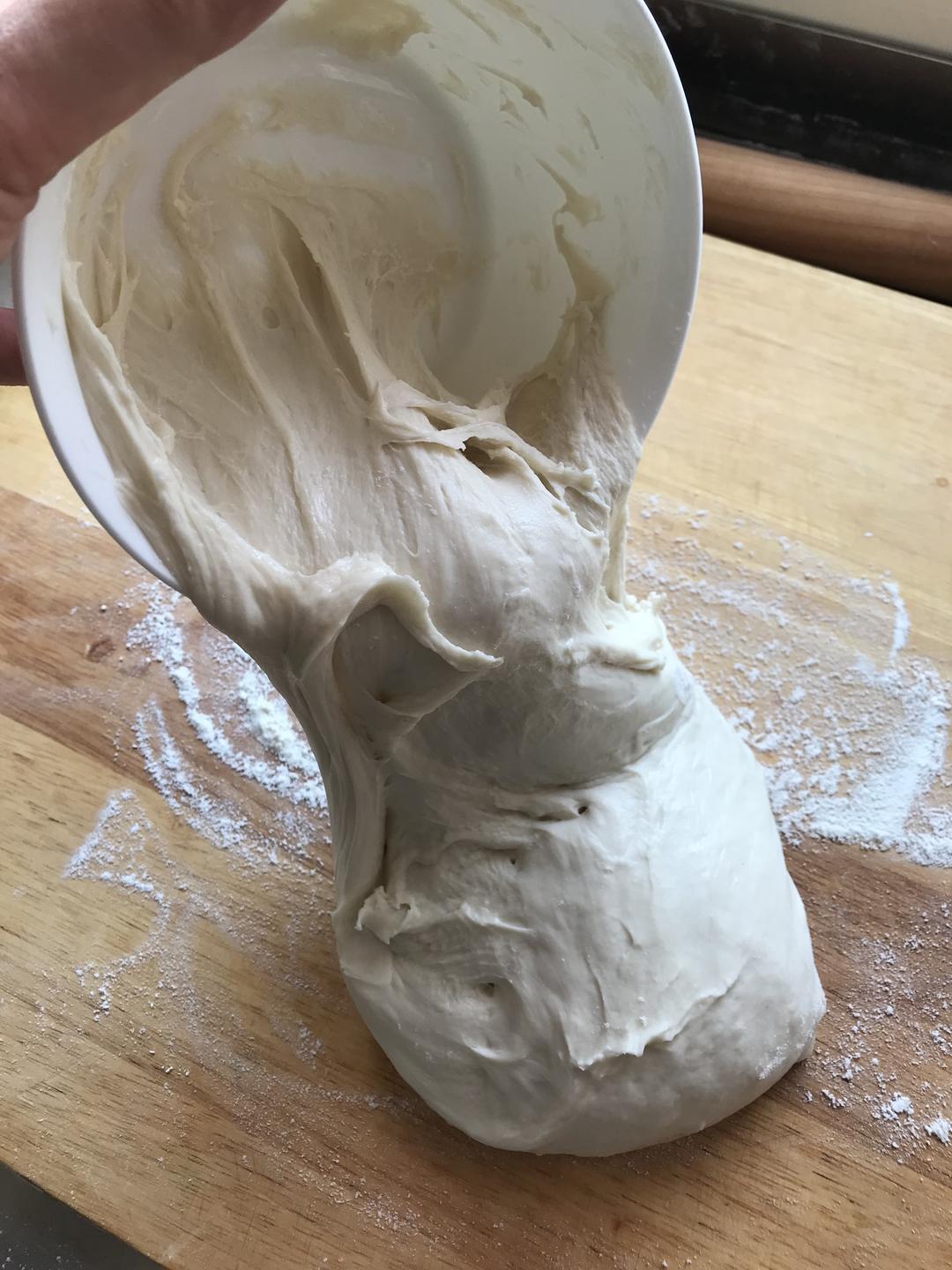 纯奶手撕吐司的做法 步骤1