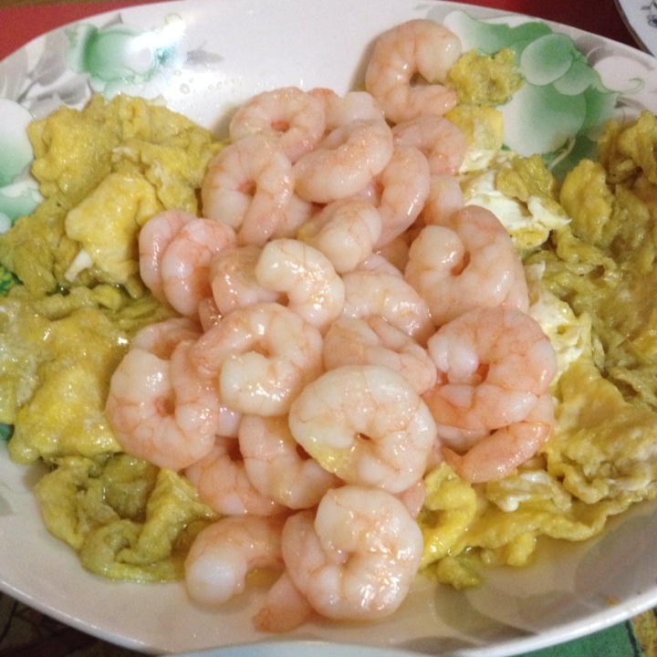 虾仁滑蛋