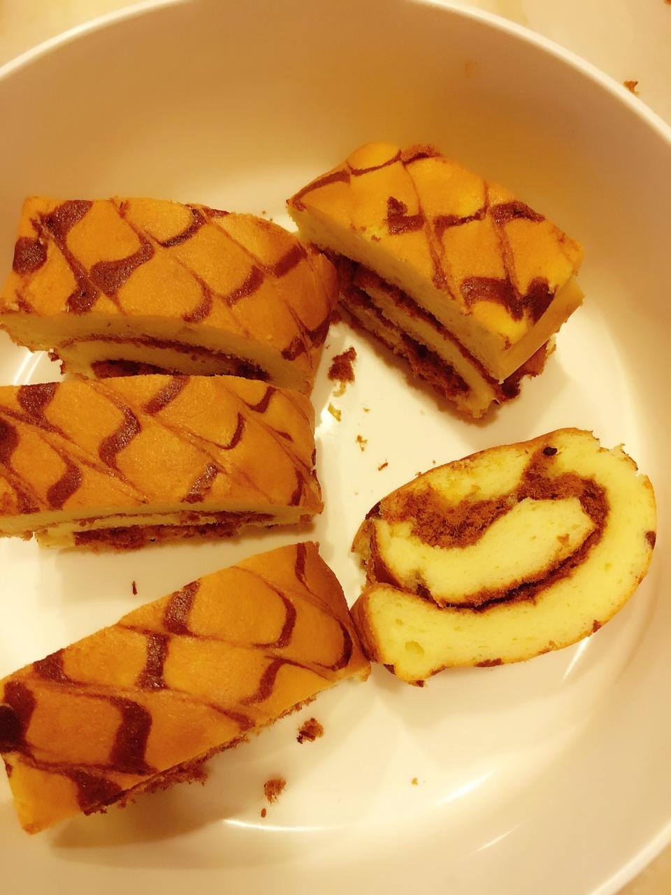 千叶纹蛋糕卷