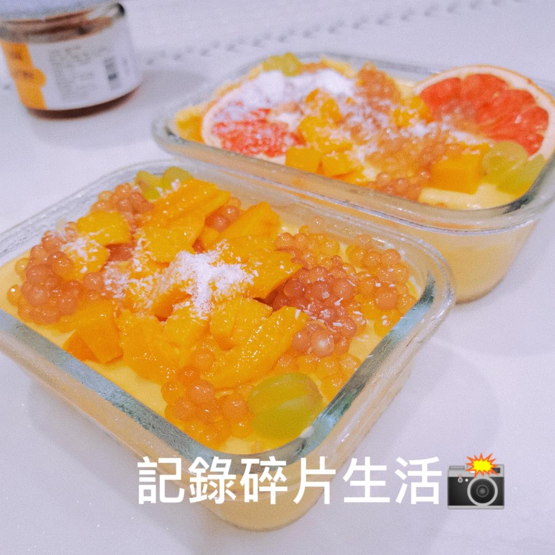 杨枝甘露盒子蛋糕