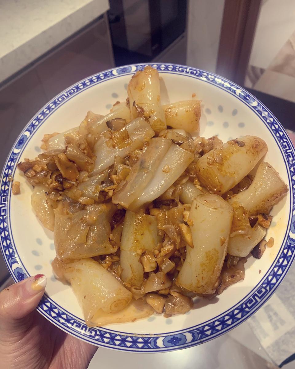 豉油皇炒猪肠粉