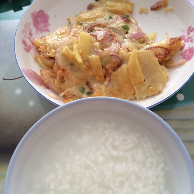 土豆洋葱煎饼