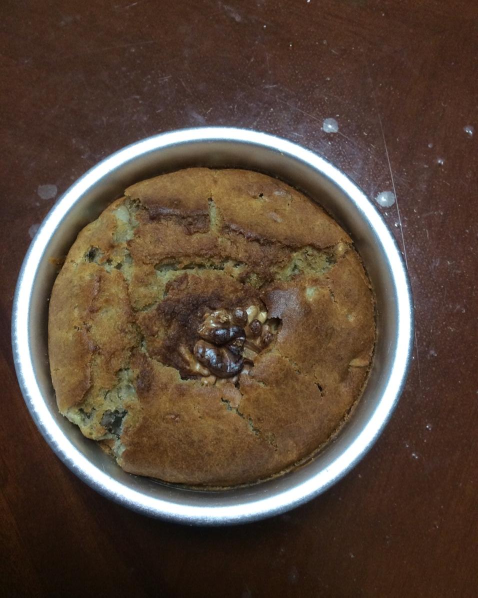 香蕉核桃蛋糕（低油少糖健康版）