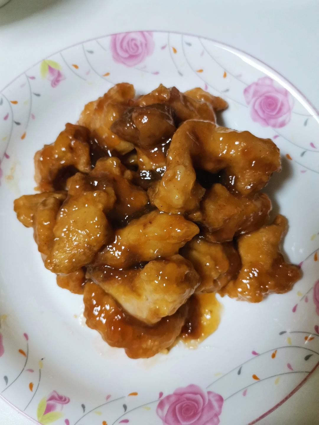 酸甜可口的糖醋里脊(鸡胸肉版)