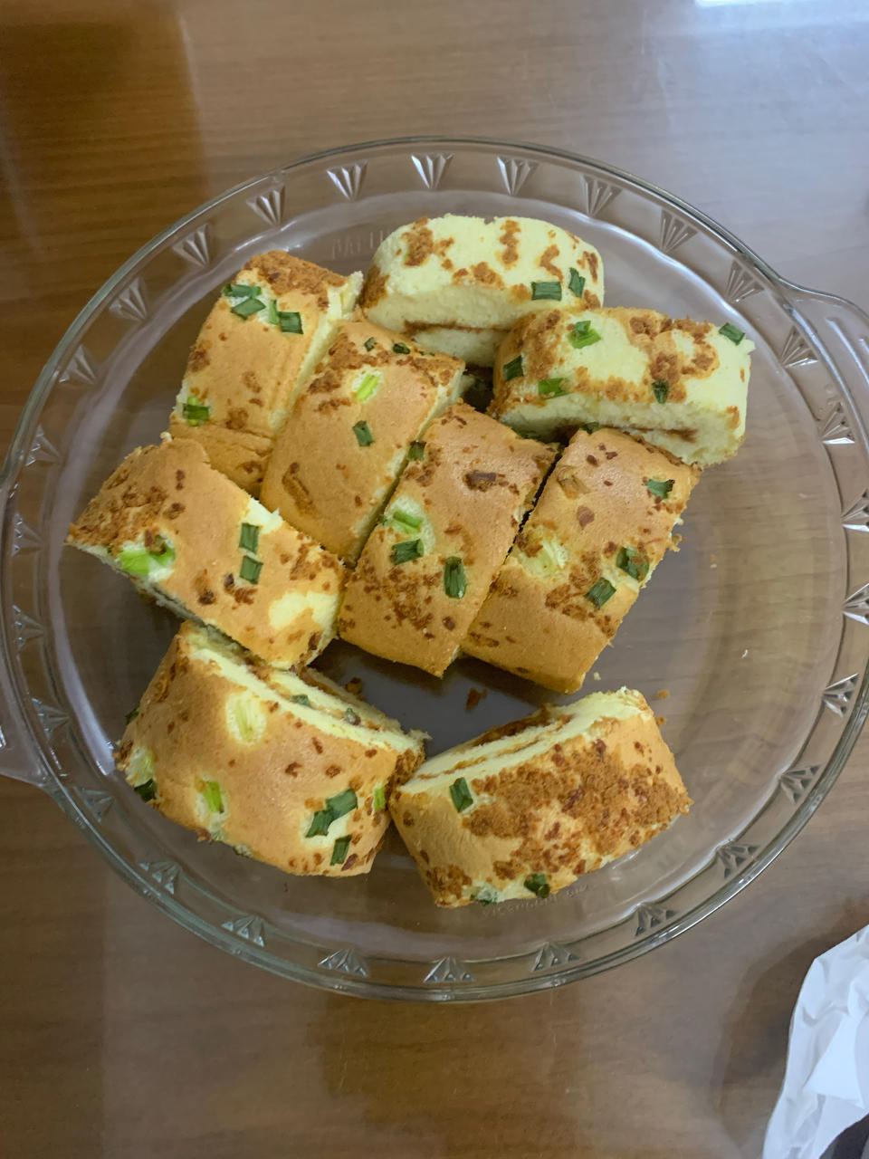 香葱海苔肉松芝麻蛋糕卷