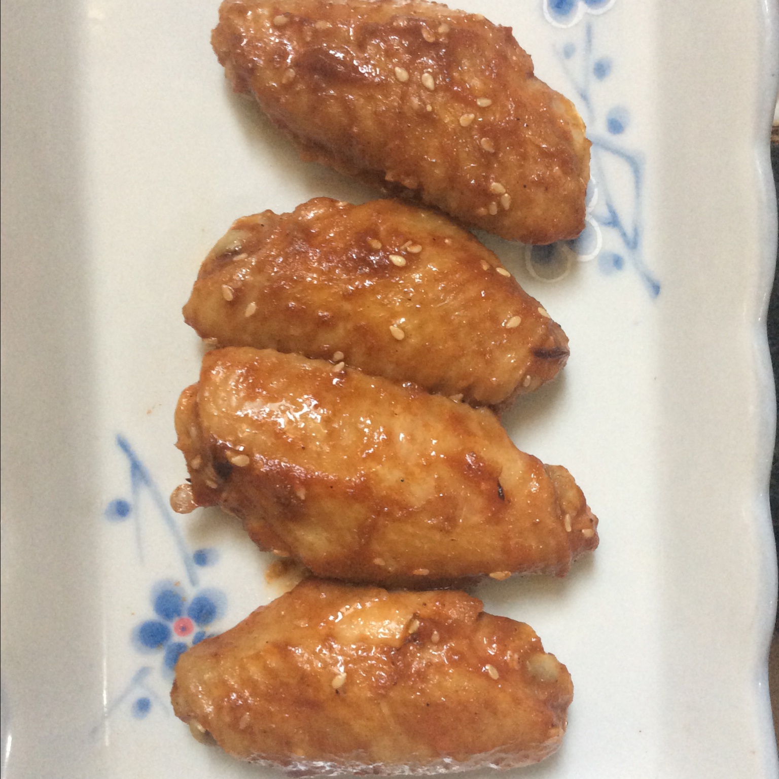 烧烤风味鸡翅