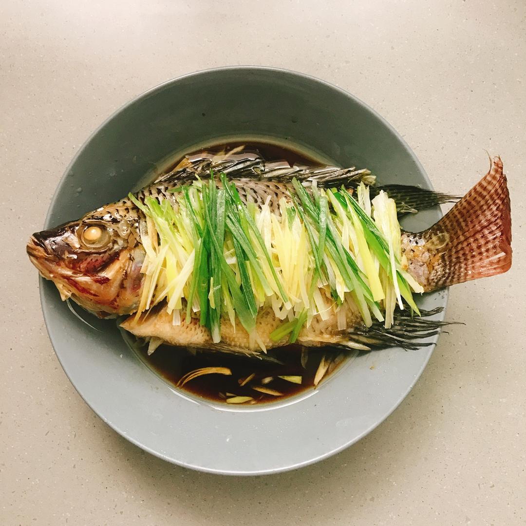 清蒸非洲鲫鱼