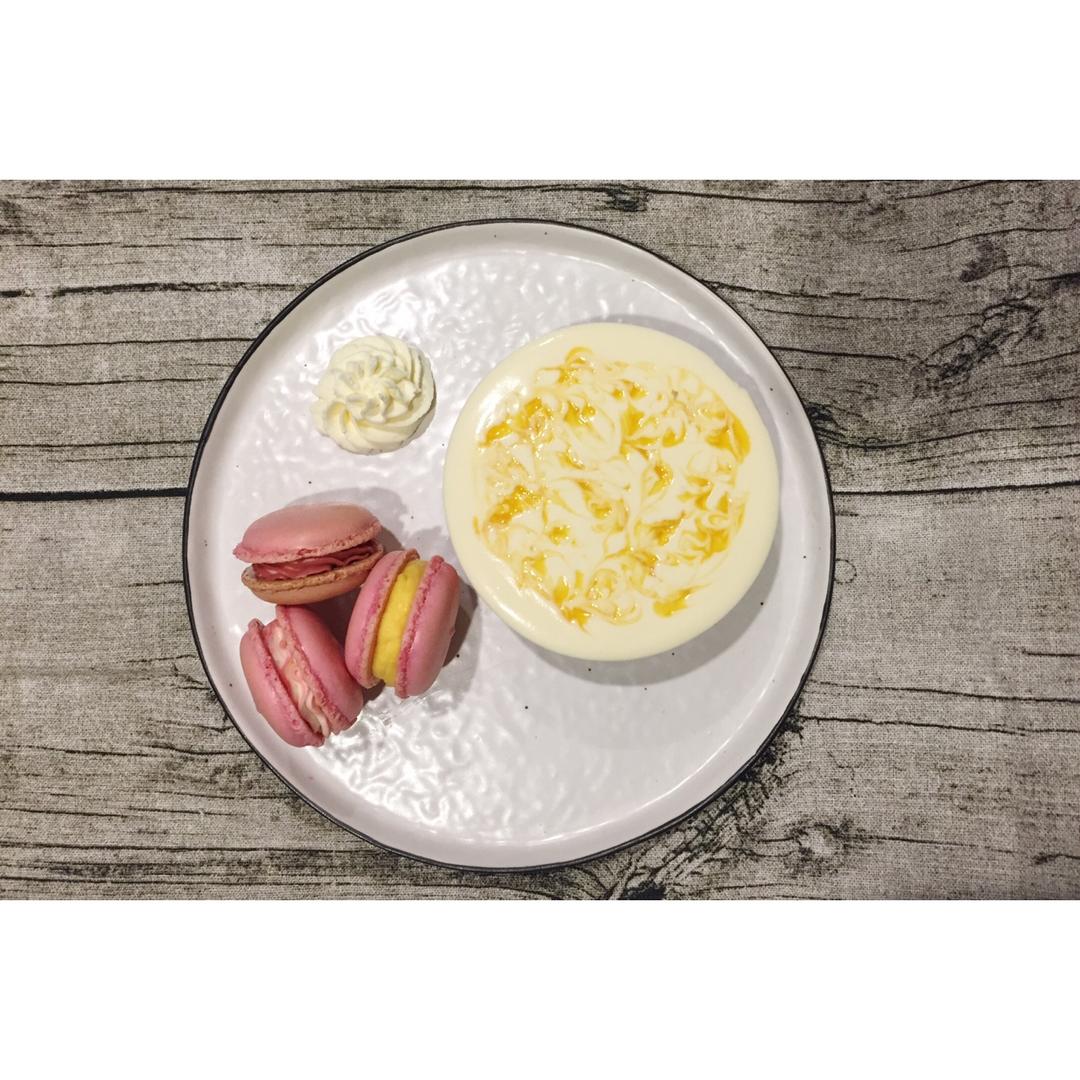 百香果冻芝士蛋糕