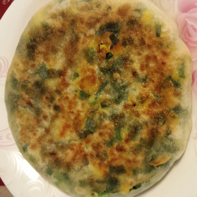 韭菜鸡蛋馅饼