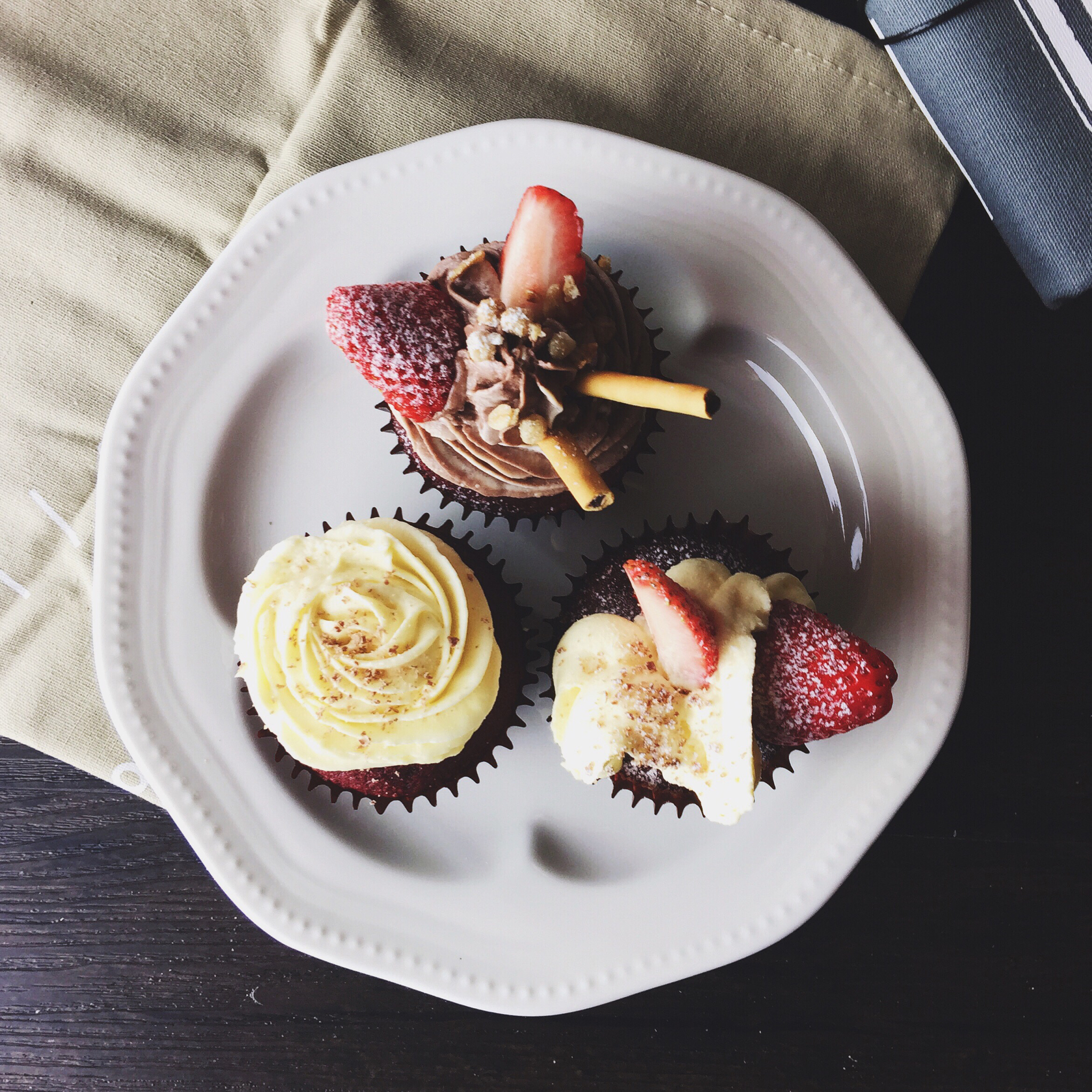 纯正美式红丝绒杯子蛋糕 Red Velvet Cupcake（零失败配方）