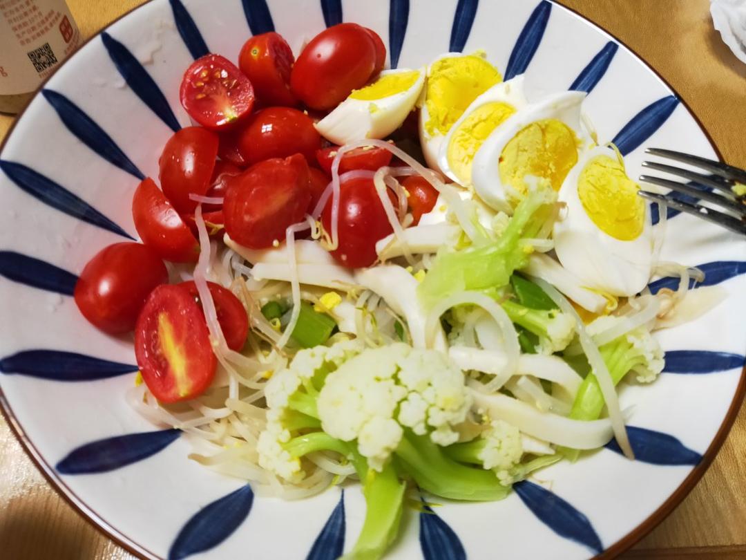 低热量豆芽沙拉