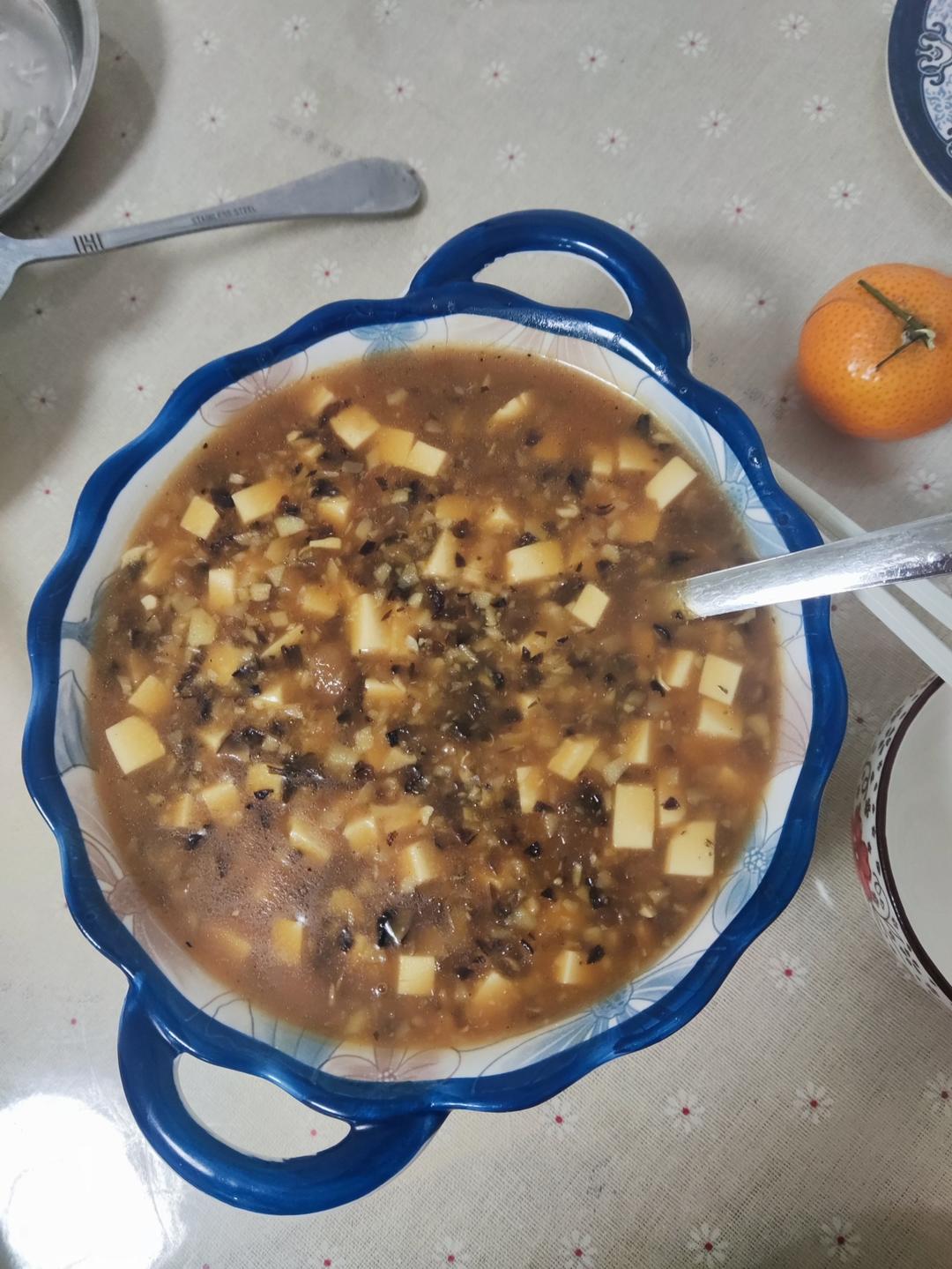 能让孩子一碗饭很快下肚的西施豆腐