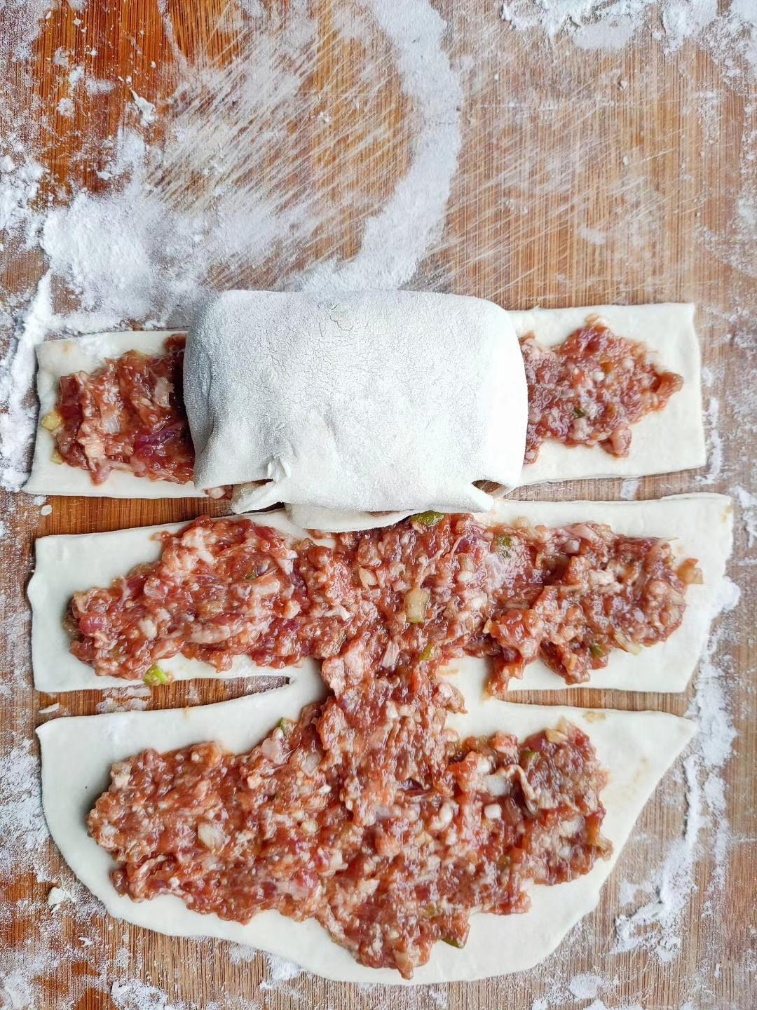 千层牛肉饼