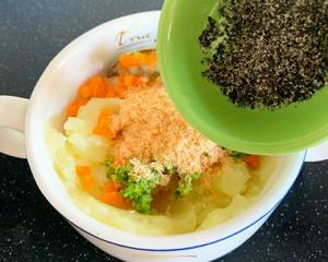 宝宝餐12m+                    ～蔬菜虾酥土豆泥的做法 步骤6
