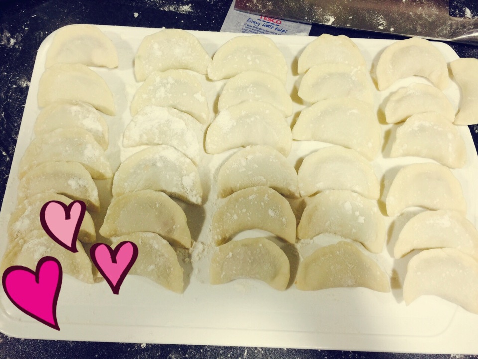 芹菜猪肉馅儿饺子