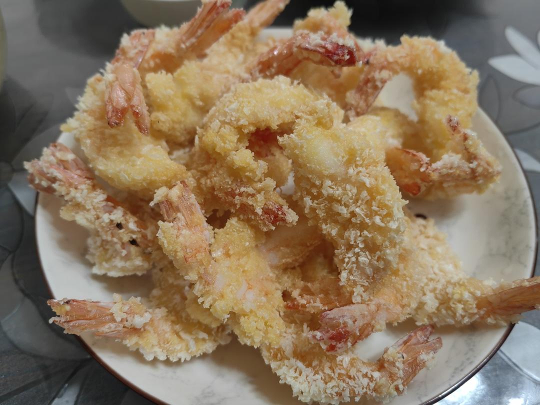 面包糠炸虾