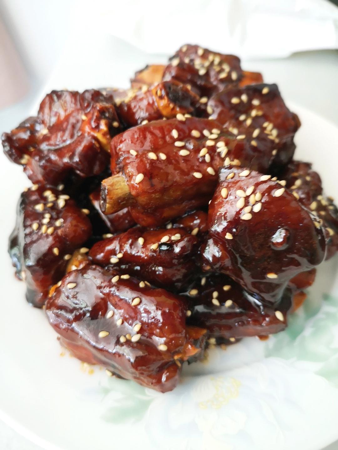 糖醋排骨/糖醋小排（不放油）（12345口诀做出正宗上海本帮）