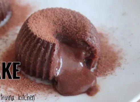 马来西亚超简单网红美食，流沙蛋糕