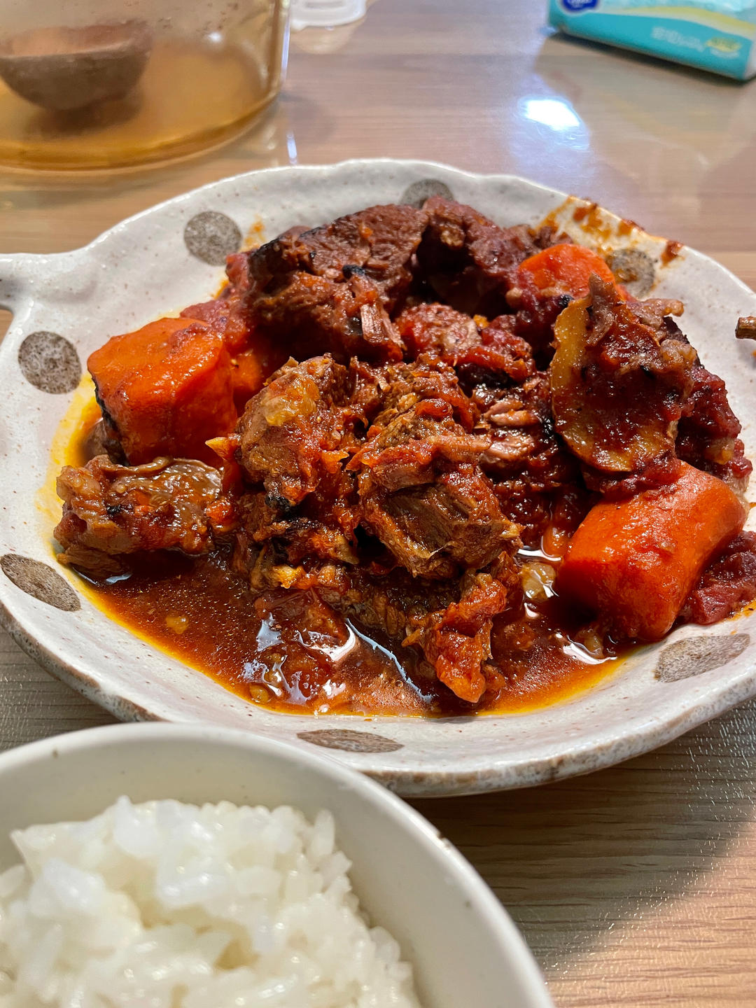 番茄土豆炖牛腩