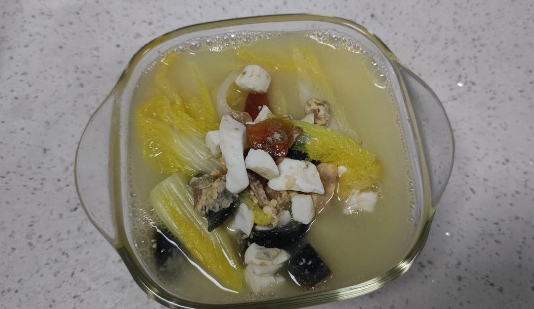 鲜掉眉毛的上汤娃娃菜