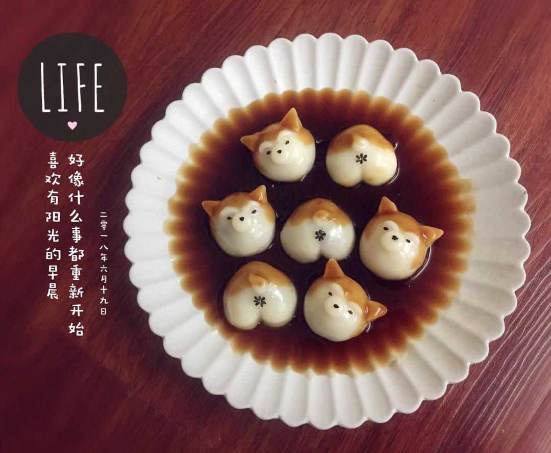 小兔子mommy做的拥有小翘臀的柴犬糯米团子