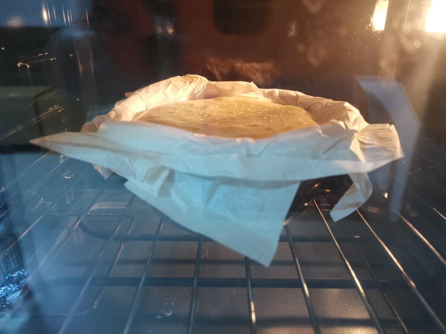 快手的网红basque cheesecake巴斯克焦芝士蛋糕