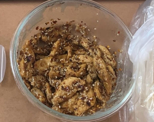 孜然鸡胸肉，低脂低卡好吃无压力。
