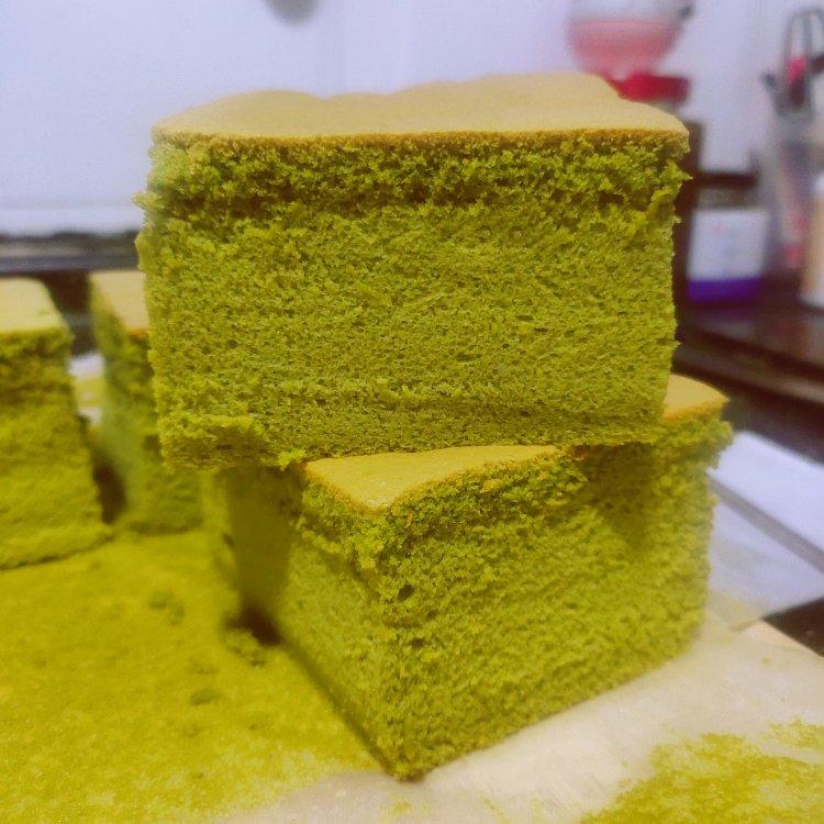 抹茶古早蛋糕
