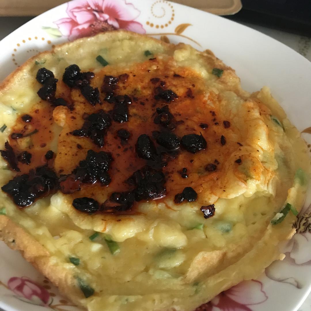 葱花鸡蛋饼