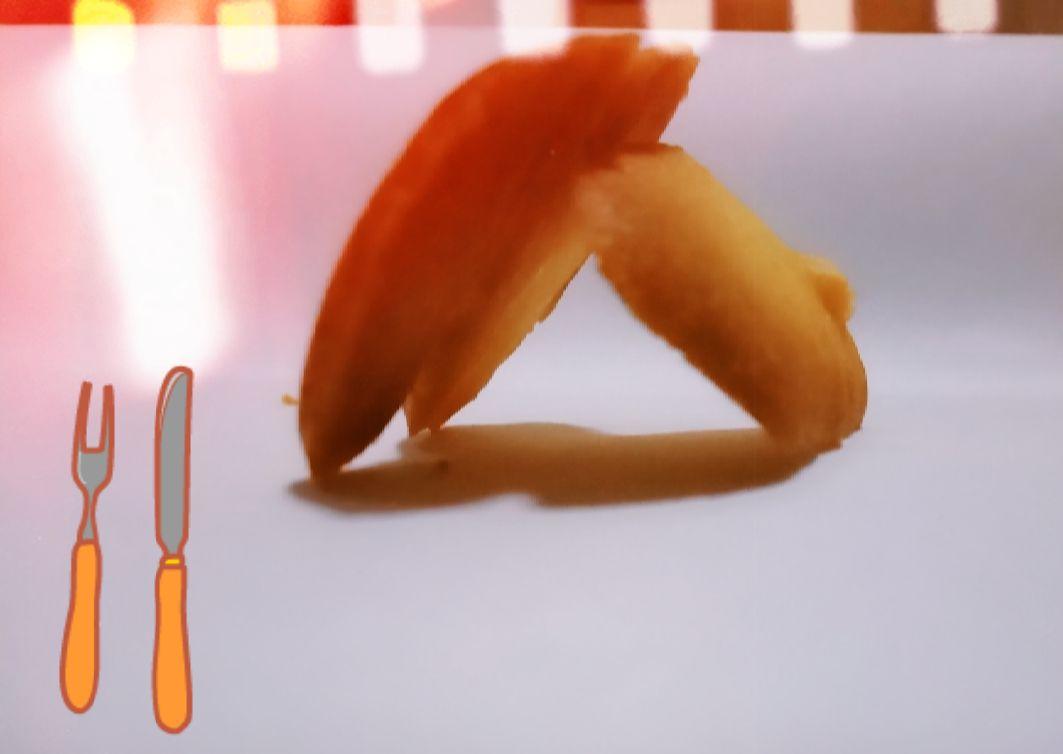 蛋白薄脆饼