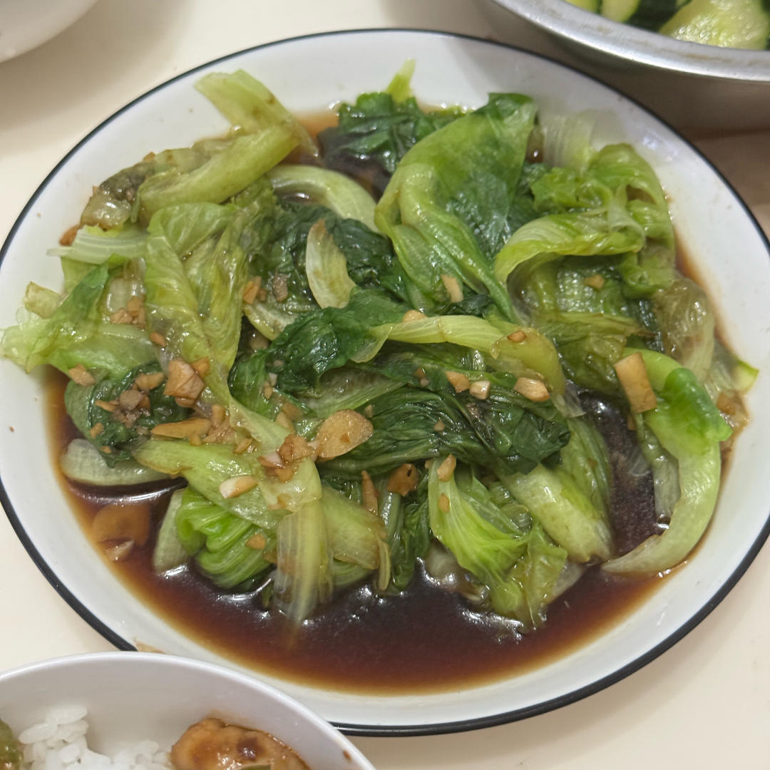 蚝油生菜