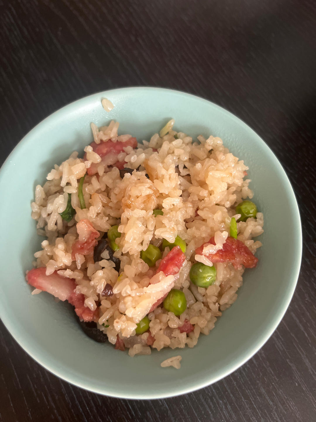 香菇腊肉饭