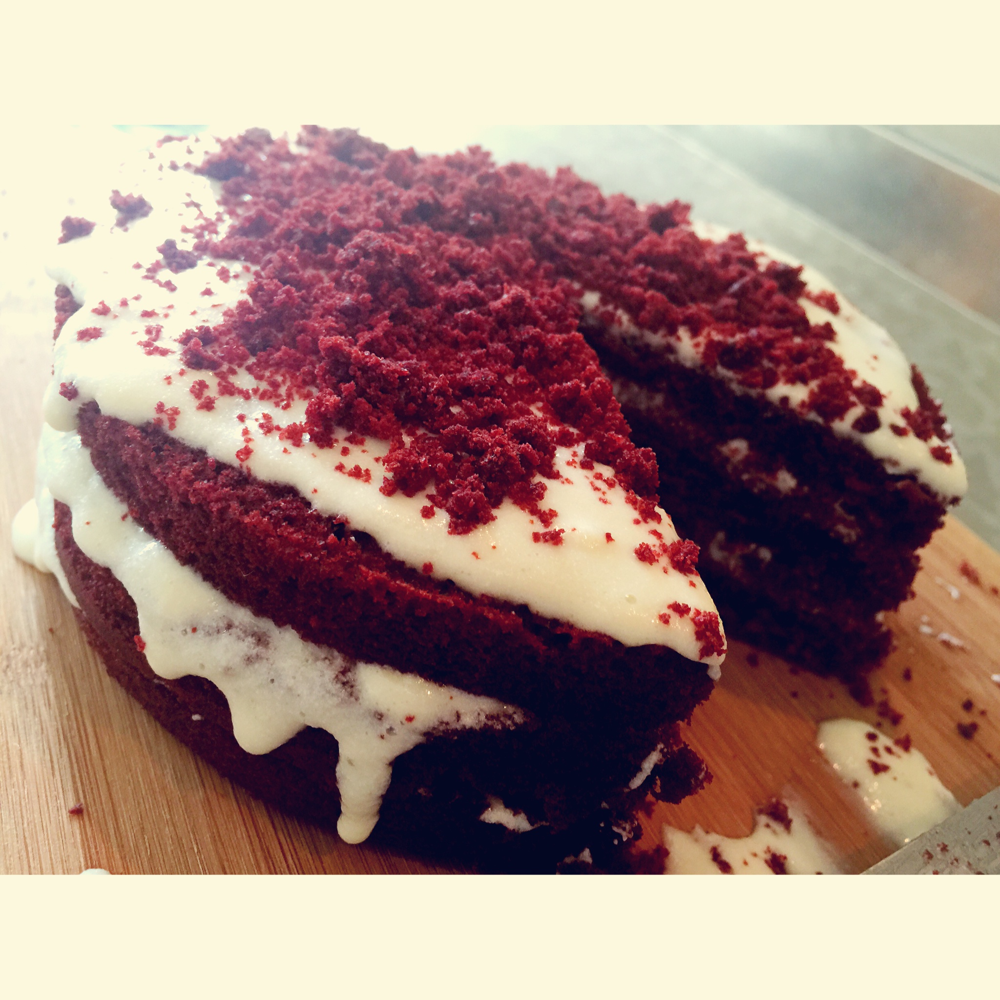 红丝绒裸蛋糕