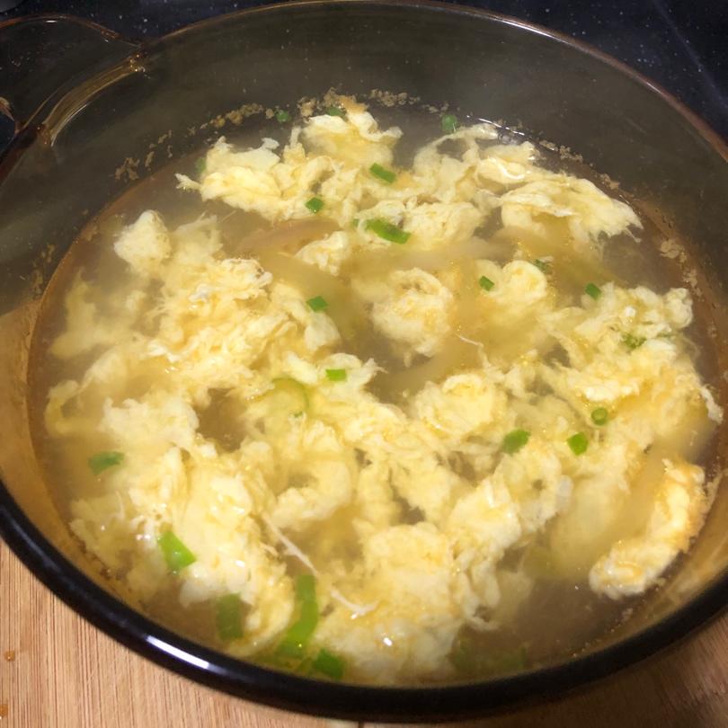 歪比巴卜卜卜做的榨菜鸡蛋汤