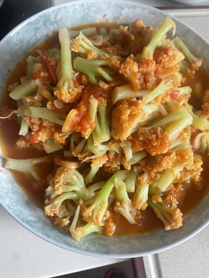 浓郁【番茄菜花】（无番茄酱，更健康）