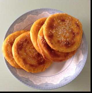 南瓜油酥大饼（发面）