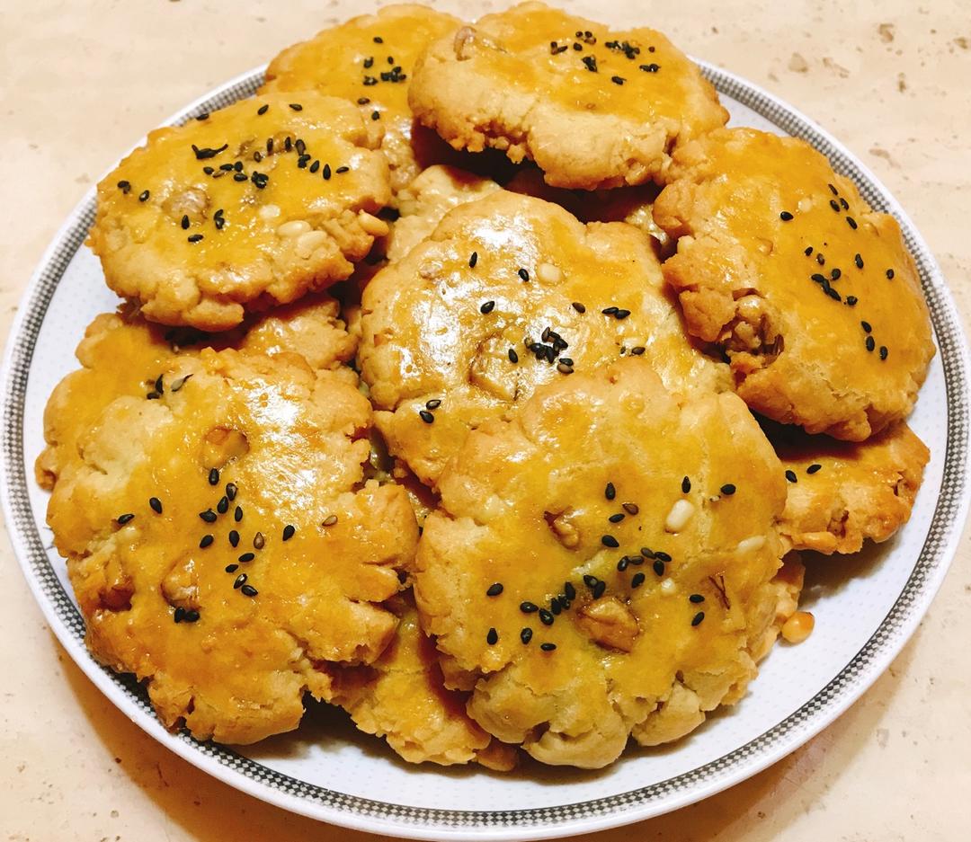 做法简单味道超级棒的核桃酥(古早味)