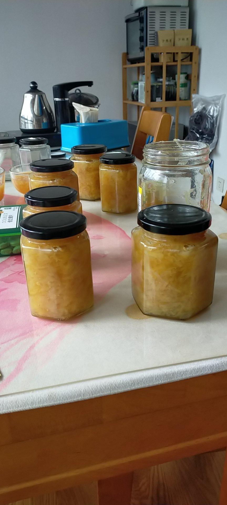 可乐万年做的蜂蜜柚子茶
