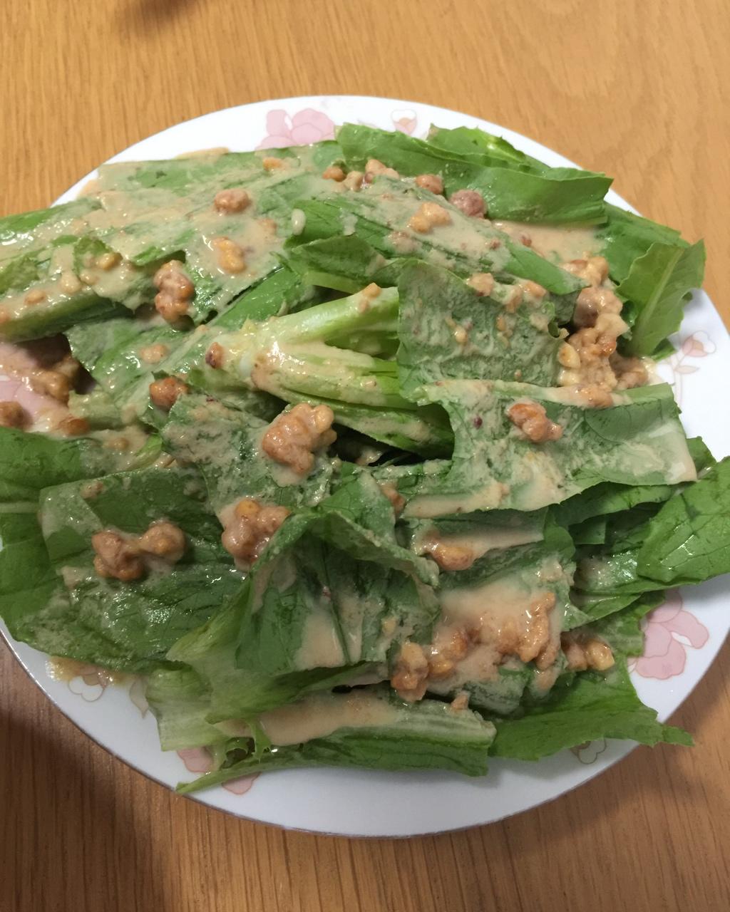 麻酱油麦菜